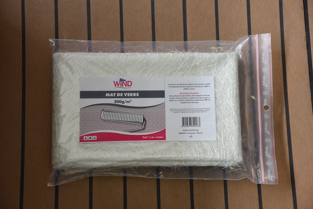 [A02464] Tissu Mat de verre 300g/m² - (1m²)