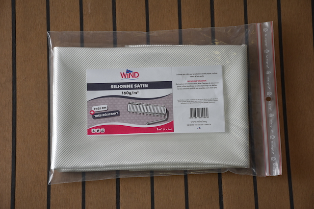 [A02531] Tissu Silionne Satin 160g/m² - (1m²)