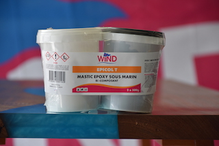 [A02927] Mastic sous-marin Epicol - kit 2x500g