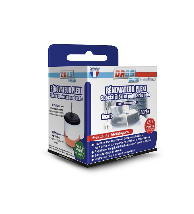 [A04779] DABS régénérant Plexiglass sans ponçage Ø 80mm