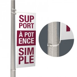 [A00754] Kit simple Potence de rue  (1 potence + 3 sangles)